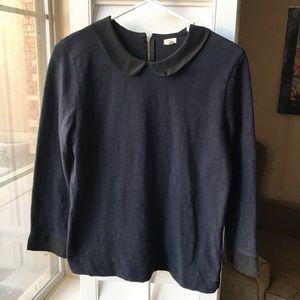 J. Crew Peter Pan Collar Sweater